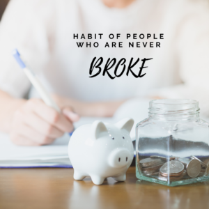 habits of people who always have money