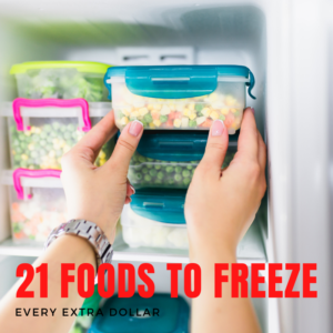 22 Foods You Never Thought You Can Freeze to Save Money
