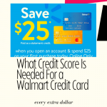 What Credit Score Is Needed For a Walmart Credit Card
