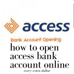 how to open access bank account online