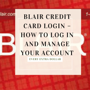 Blair Credit Card login