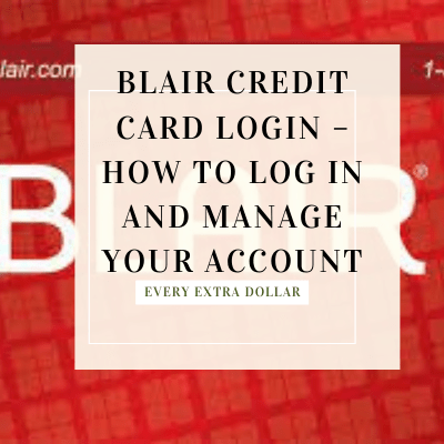Blair Credit Card login