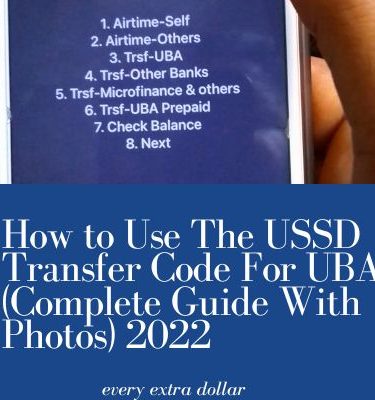 How to Use The USSD Transfer Code For UBA