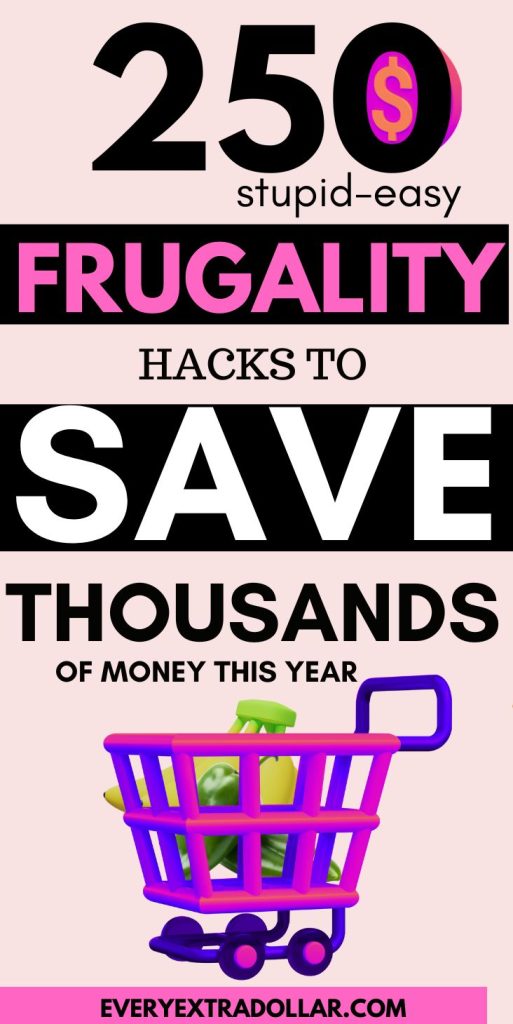 250 Best Frugal Living Tips to Save Money In 2024