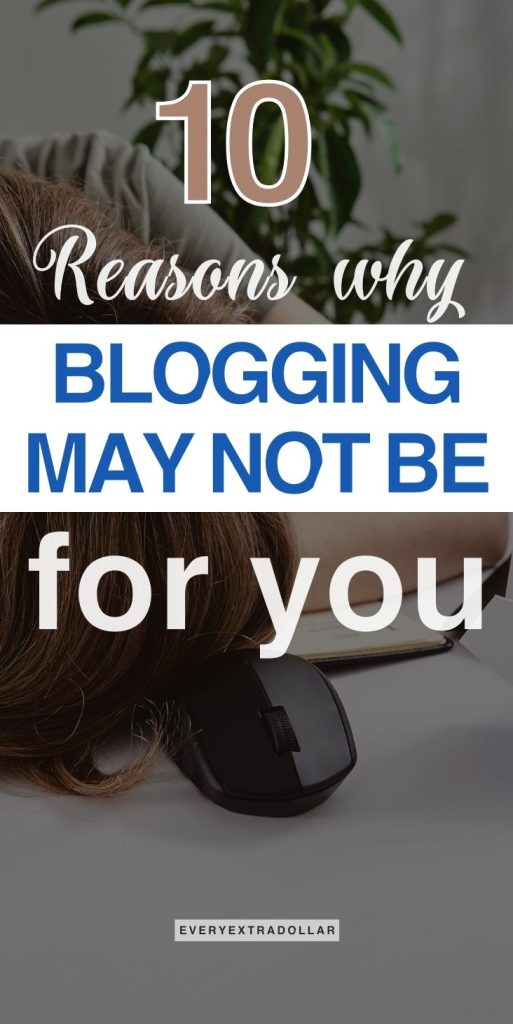 Why Being a Blogger Might Not Be the Best Choice in 2024